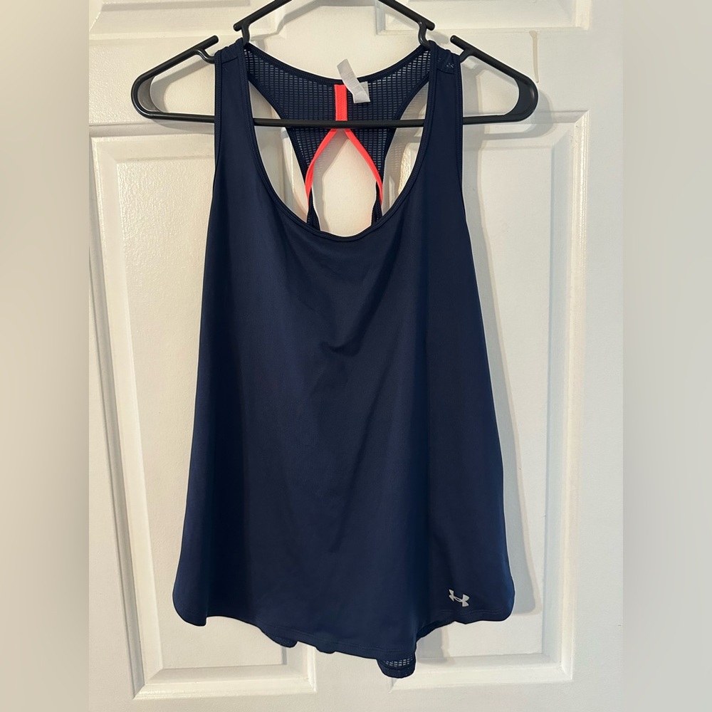 Under Armour Navy Blue Tank Top